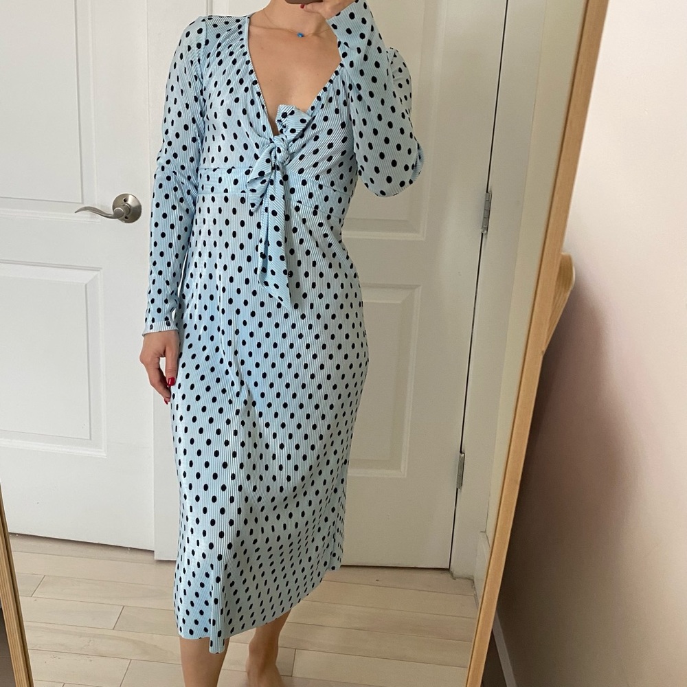 ASOS polka dot dress